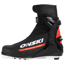 Ботинки для беговых лыж ONSKI Skate Pro S86323 черный/красный 41 р.