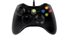 Джойстик Microsoft 52A-00005 Shadow fight черный USB виброотдача обратная связь