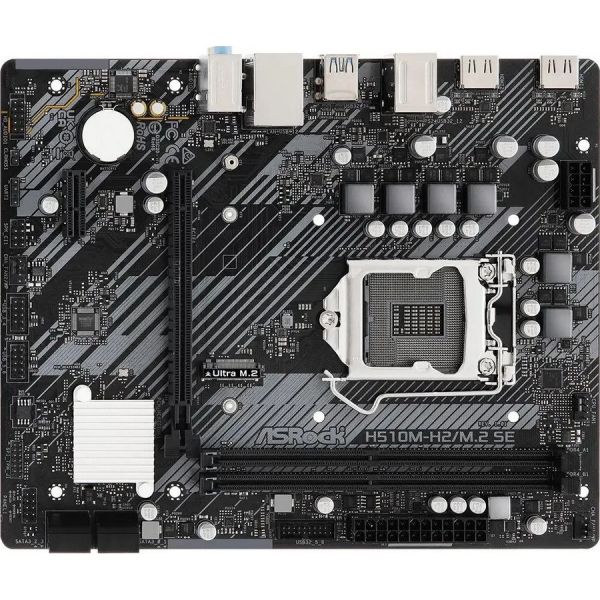 Материнская плата ASRock H510M-H2/M.2 SE LGA 1200, Intel H470, mATX, Ret