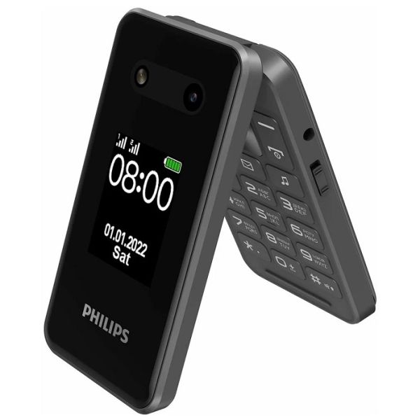 Сотовый телефон Philips Xenium E2602 темно-серый Мб